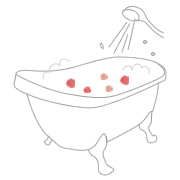 バスフラワー＆ペタルの使い方